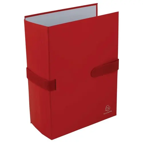 Chemise extensible à sangle velcro - Rouge - EXACOMPTA